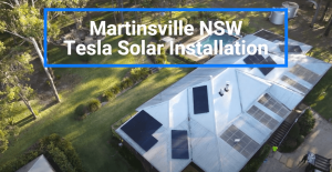 Tesla Solar Installation in Martinsville NSW